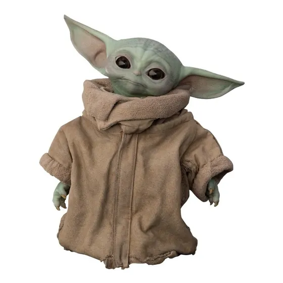 Baby Yoda Grogu Mandalorian Bebiendo Tomando Star Wars Dulce