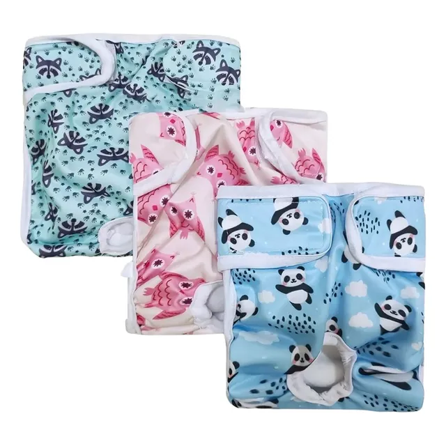 Pañal Lavable Perro Gato Mascota Absorbente Re Utilizable