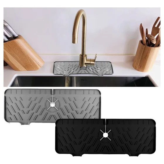 Andeja Silicona Para Colector Goteo Alfombrilla Grifo Cocina