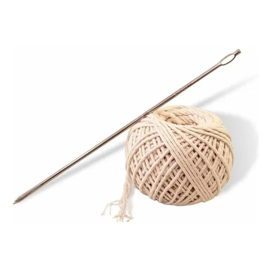 Kit De Hilo De Cocina Para Carniceros Y Agujas Para Ata...