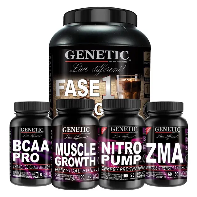 Anabol 5 Aumento Muscular Pro Hormonal Testo Libido Genetic