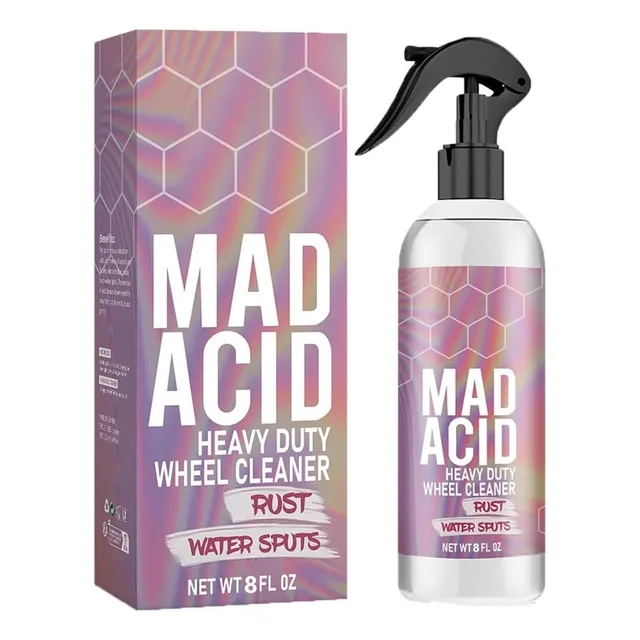 Cj Limpiador De Vidrios Mad Acid Botella Rociadora De 8 Oz