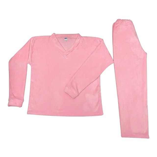 Pijama Térmica Unicolor Mujer