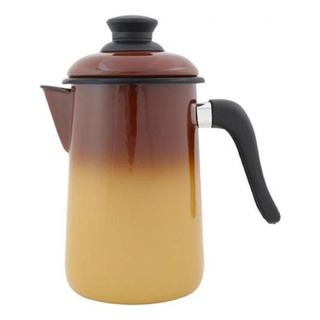 Bule Para Café Chá Marrom Esmaltado Ewel Bule Para Café Chá Marrom Esmaltado Ewel