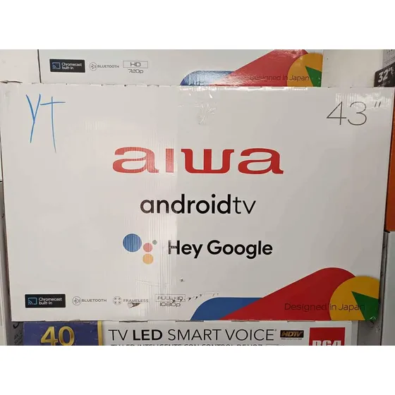 Tv Aiwa De 43 Pulgada Smart Con Base