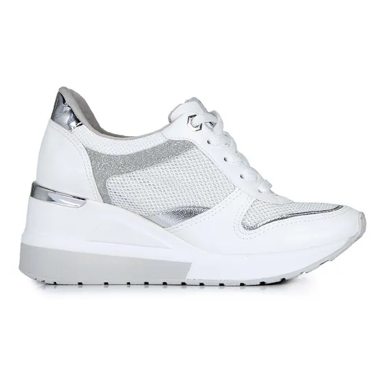 Zapatillas Taco Interno Plataforma Mujer Via Marte 2319