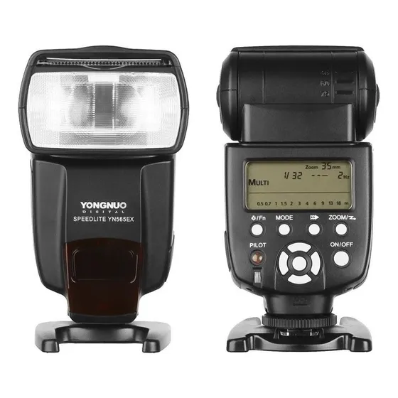 Flash Speedlight Yongnuo Yn565ex Ttl Para Cameras Canon