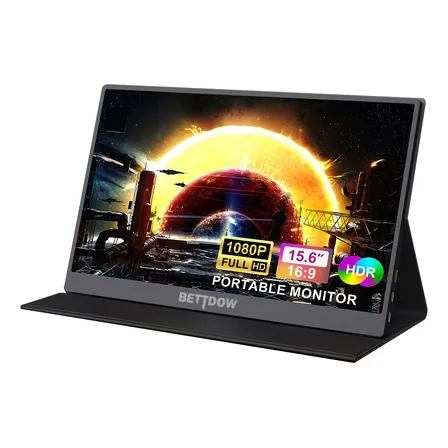 Monitor Gamer Bettdow Com Tela De 15.6 60hz E Full Hd Preto 127v