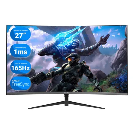 Monitor Gamer Curvo Kolke 27  Full Hd 165hz 1ms Freesync