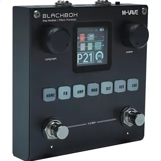 Pedal Efeitos Blackbox M-vave Para Guitarra Ir E Simulador Pedal Efeitos Blackbox M-vave Para Guitarra Ir E Simulador