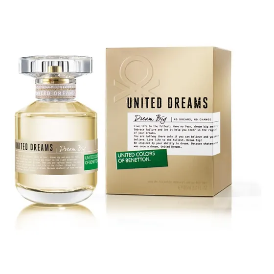 Perfume Mujer Benetton Dream Big 80ml Febo