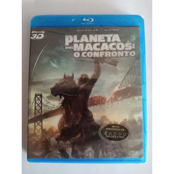 Bluray Planeta Dos Macacos: O Confronto / 3d + Bluray