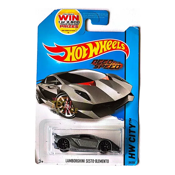 Lamborghini Sesto Elemento Gris Hot Wheels