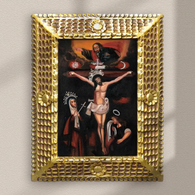 Señor De Los Milagros - Pintura Cuadro Al Óleo