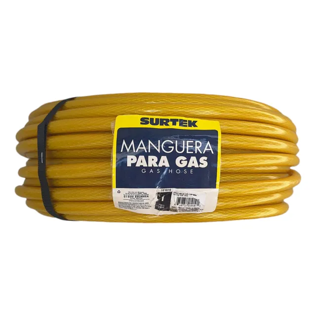 Manguera Para Gas Reforzada De 3/8 De 50metros Surtek