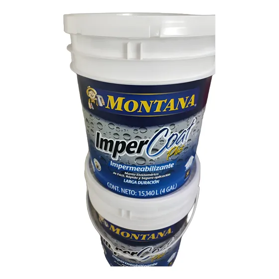 Impermeabilizante Blanco Impercoat Plus Montana Cuñete