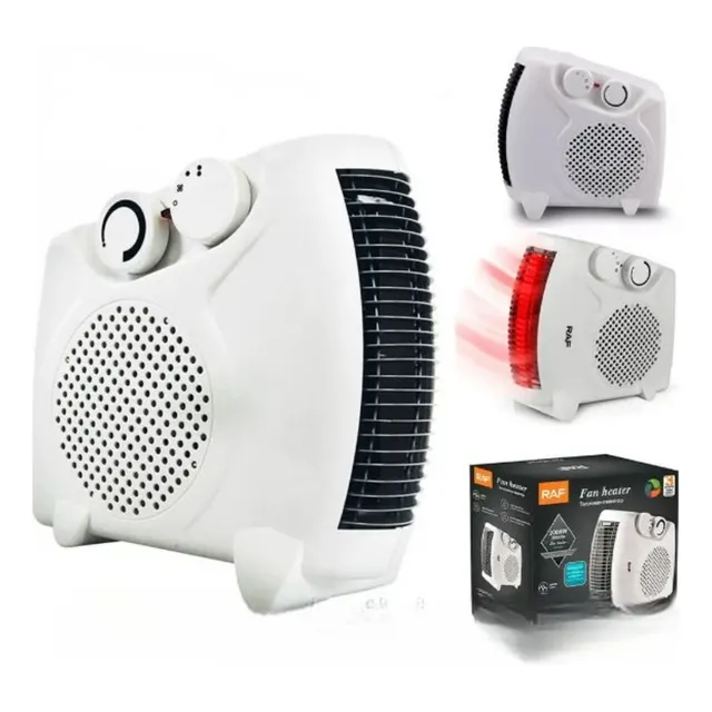 Calefactor Eléctrico Y Termoventilador De 2000w Premium