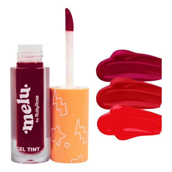 Gel Tint Melu Ruby Rose Tinta Labios Multicolor