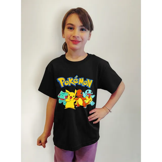 Polera Diseño Pokemon Y Amigos Cod 002
