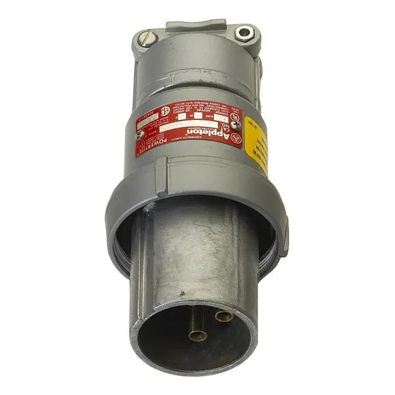 Appleton Cph3023bc 30 Amp Clavija De Aluminio 2w 3p 1ph 600v