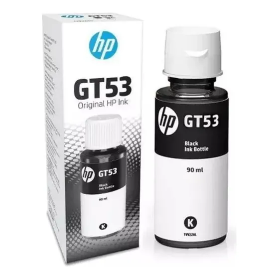 Tinta Impresora Hp Gt53 Negro 90 Ml