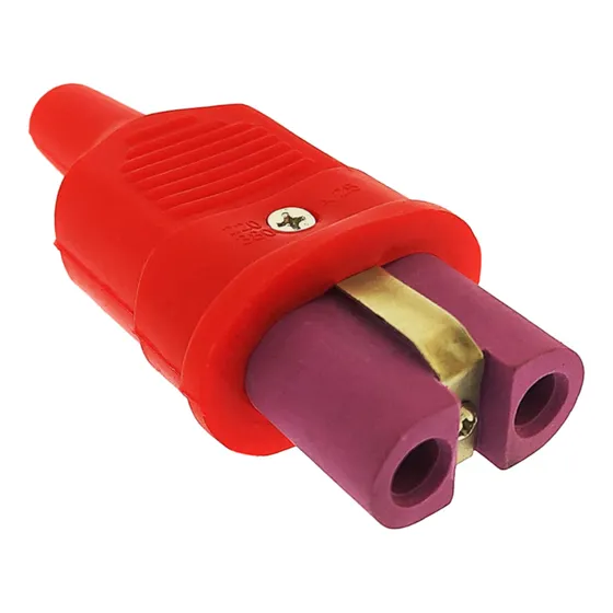 Tomada Silicone Plug Fêmea 35a 220/380v Com Ponta Cerâmica