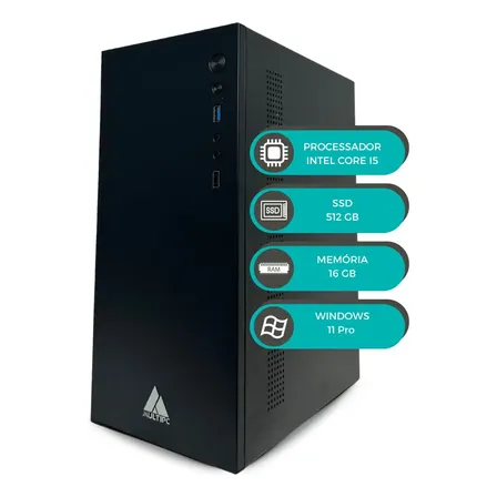 Computador Multipc Office I5 6ªgen 16gb Ssd 512gb Nvme Win11 512 Gb 16 Gb Integrada