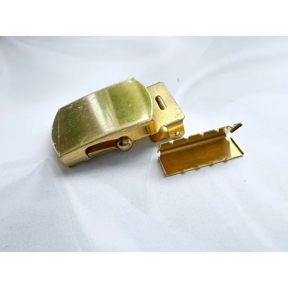 Hebilla Militar Solid Brass
