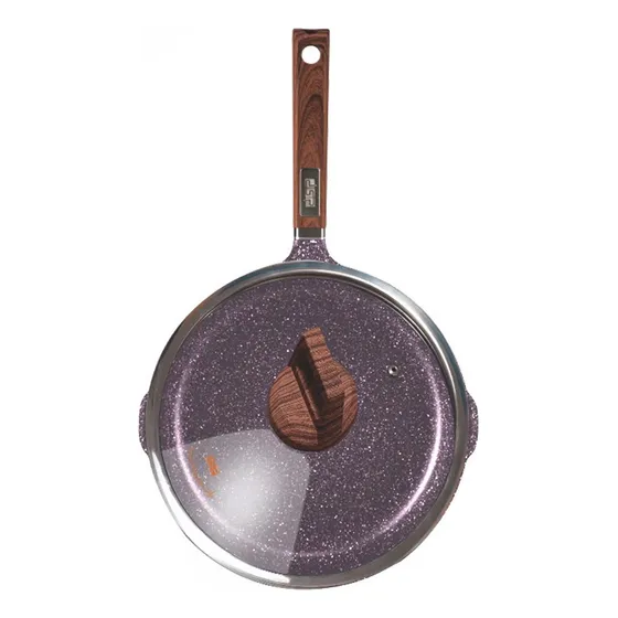 Sartén Profesional Dsp Ca005-cd28 3.9l Púrpura C/tapa