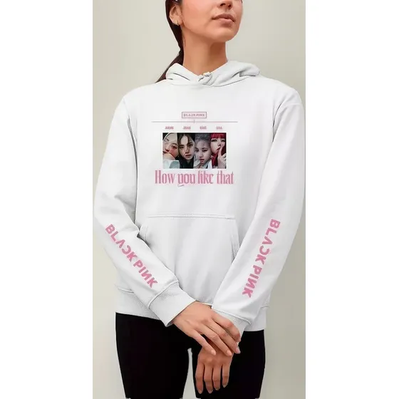 Buzo Canguro Blackpink Team How You Like That Kpop Infantil