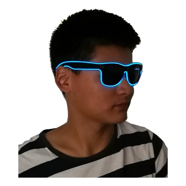 Gafas O Lentes Led Para Eventos U Hora Loca  Luces Concierto