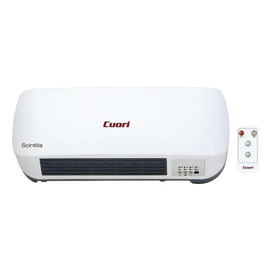 Calefactor Convector Cerámico P/ Pared 2000w Cuori Scintilla Color Blanco