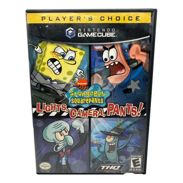 Spongebob Squarepants Lights Camera Pants - Gamecube (Reacondicionado)