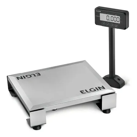 Balança Comercial Digital Elgin Dp 30ck 30kg Com Mastro Preto 33 Cm X 28 Cm 127/220v