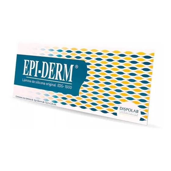 Lámina De Silicona Para Cicatrices Epiderm, Edg 1000