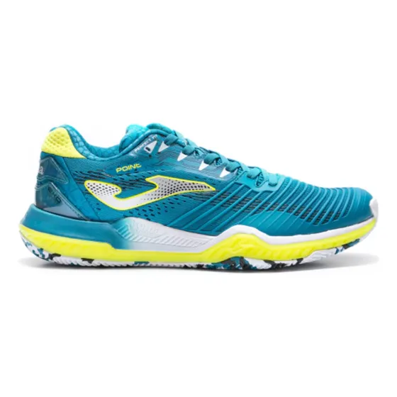 Zapatillas De Tenis Point Joma Esmeralda Y Neón Originales