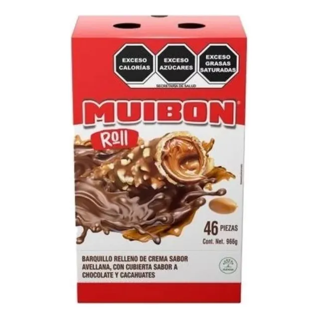 25 Cajas Chocolate Muibon 46 Piezas C/u