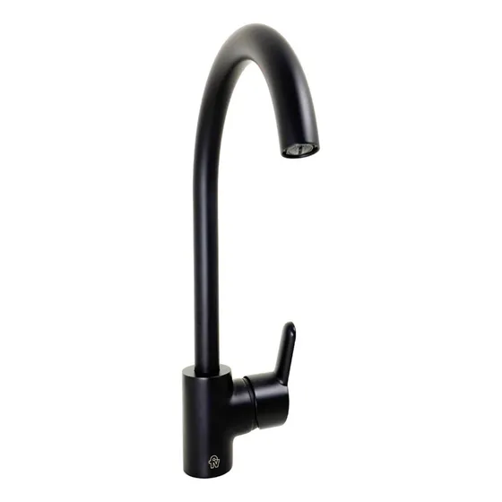 Grifería De Cocina Monocomando Fv Puelo Negro mate 411.04/b5ng