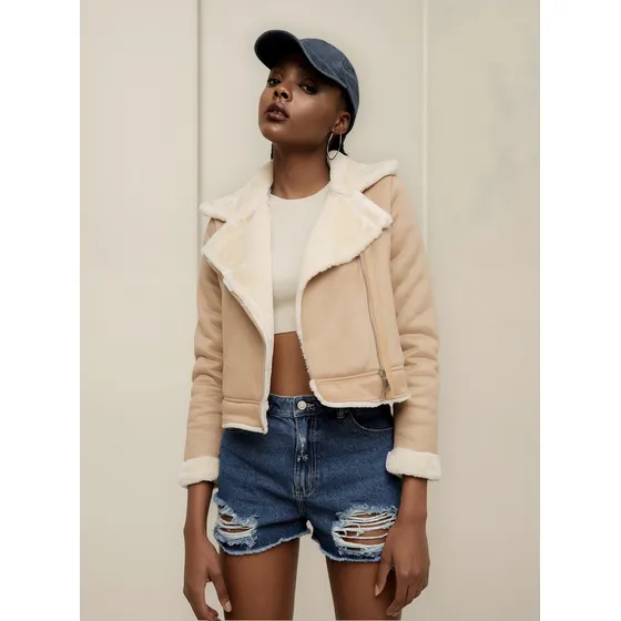 Abrigo Mujer Seven   Beige Poliester 28080742-8212