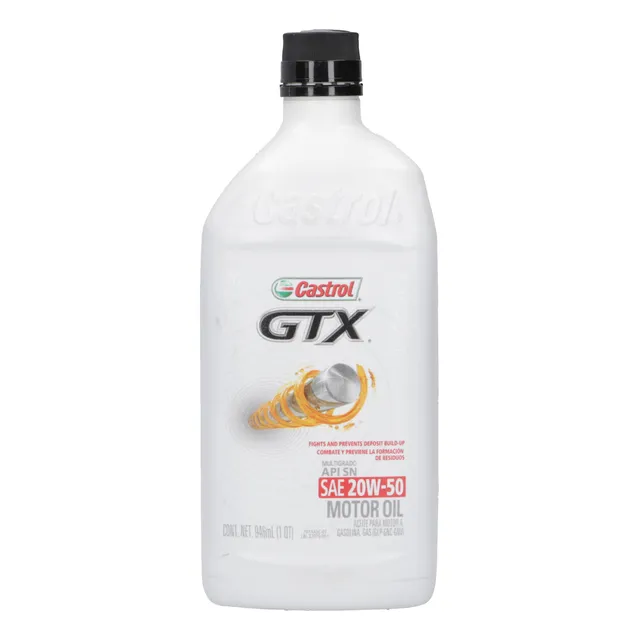 Aceite De Motor Castrol Gtx Mineral 20w50 1l