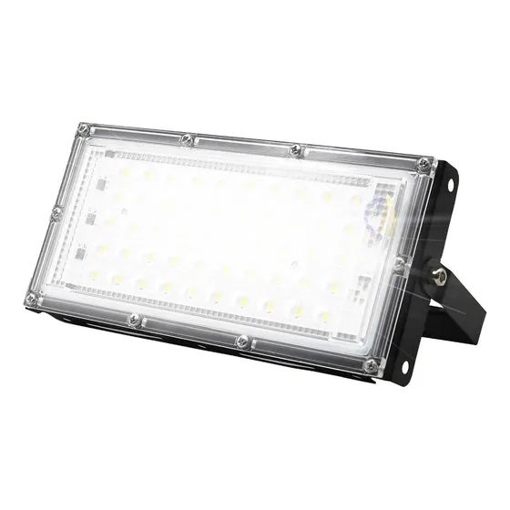 Reflector 50 LED LIBERCAM REFIN-50 Exterior 50W Luz Blanco Frio IP65 220V Color Carcasa Negro