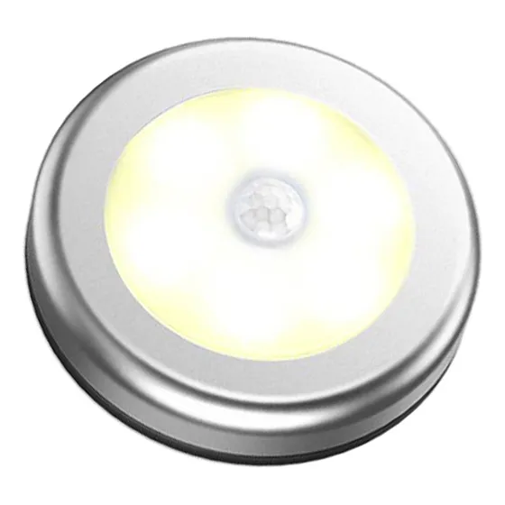 6led Luz Inalámbrica Auto Sensor De Movimiento Detector De L