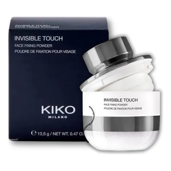 Invisible Touch Kiko Milano Pó Translúcido Facial Original