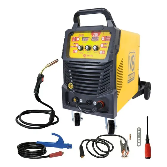 Máquina Solda Multiprocesso 250i Mono 220v V8 Brasil