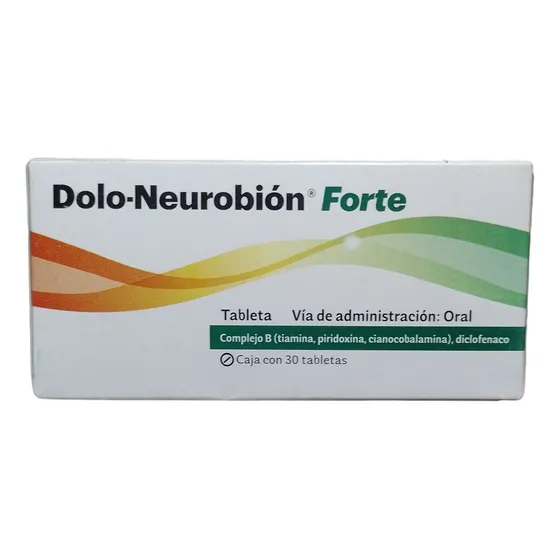 Dolo-neurobion Forte 30 Tablt Tiamina Diclofenaco Piridoxina