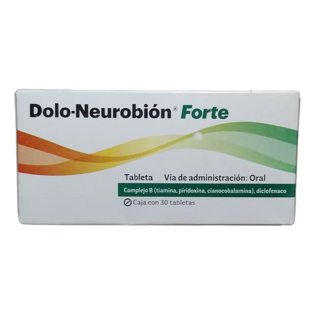 Dolo-neurobion Forte 30 Tablt Tiamina Diclofenaco Piridoxina