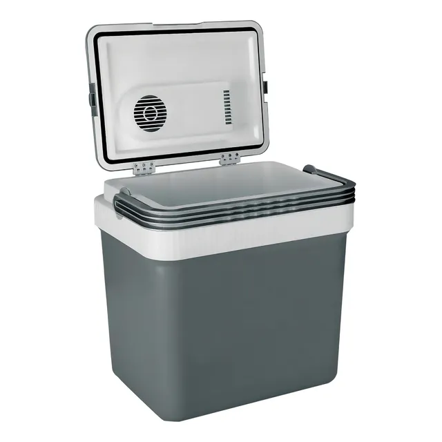 Conservadora Electrica Kushiro CW-32A Frio Calor 32l 12v Auto Gris