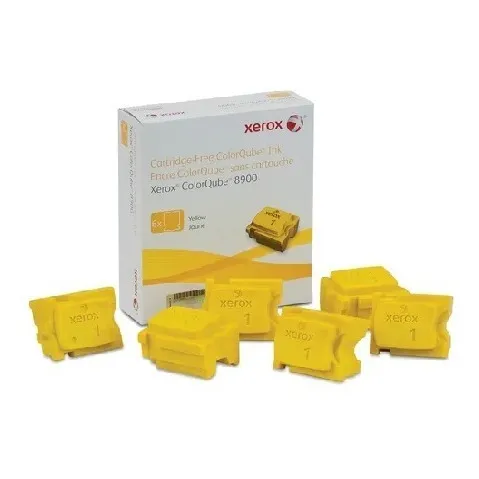 Tinta Xerox Colorqube Amarilla 8900 (6 Barras) 108r01024