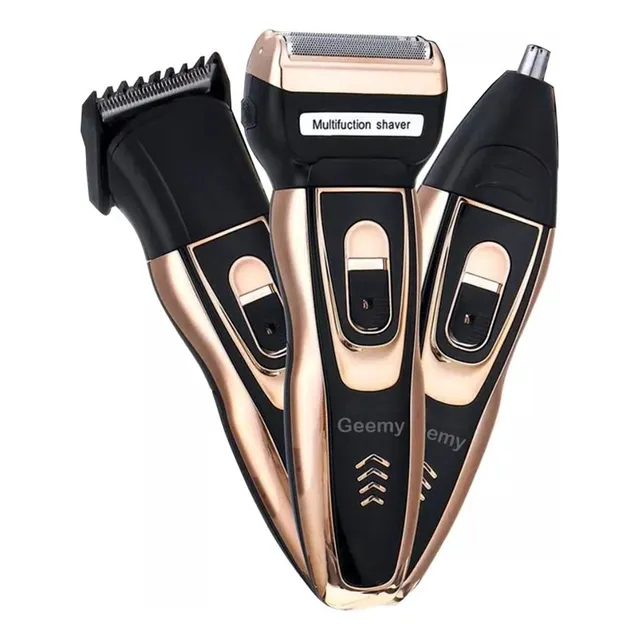 Maquina Recargable Para Cabello 3 En 1: Barba, Cabello Nariz