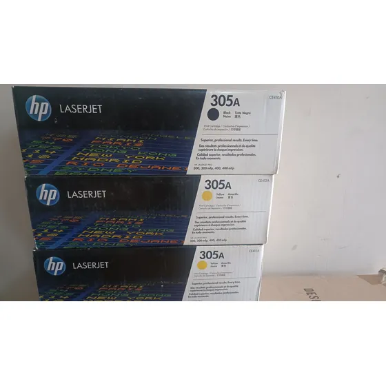 Toner Hp 305 Ce410a Original Americano
